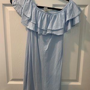 Womens off the shoulder fitted dress from H&M size small